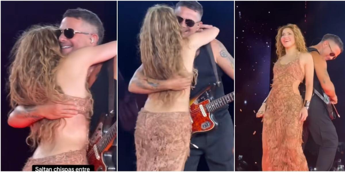 Sale a la luz la verdadera relación de Shakira y Alejandro Sanz tras lo ocurrido en el último concierto de la cantante: El escenario ardía