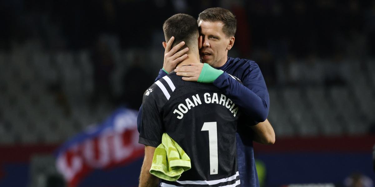 Cuando Szczesny coronó a Joan Garcia: El mejor de la Liga