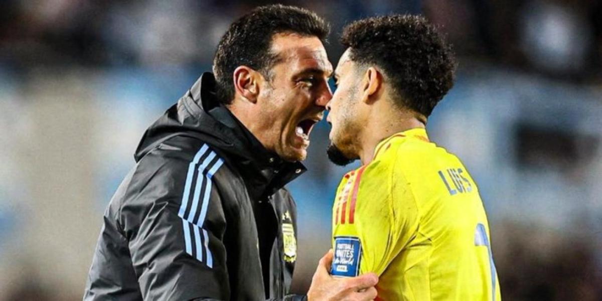 Scaloni desvela qué le dijo a Luis Díaz