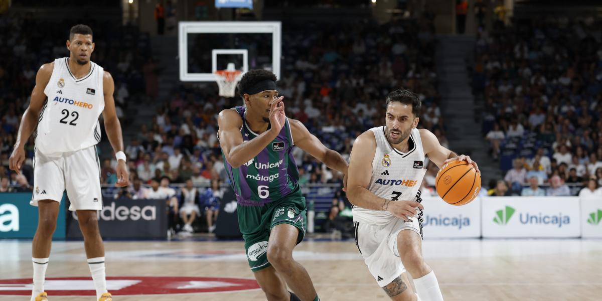 Horario y dónde ver por TV el Unicaja - Real Madrid del playoff de la Liga Endesa