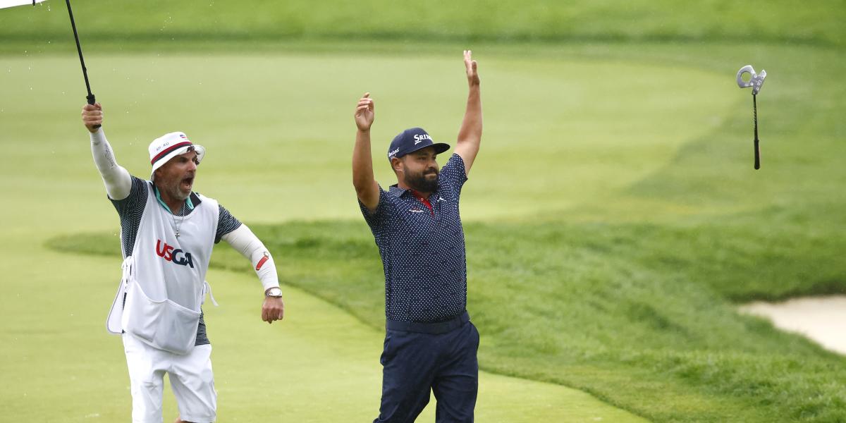 J. J. Spaun, brillante campeón de un US Open en el que Rahm termina séptimo