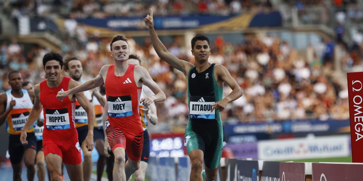 Victoria descomunal de Attaoui en la Diamond League de París