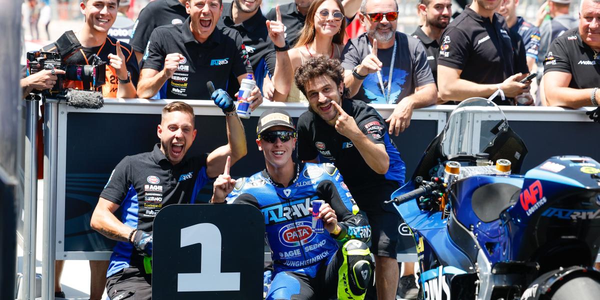 Moreira insiste en Assen y suma su tercera pole seguida