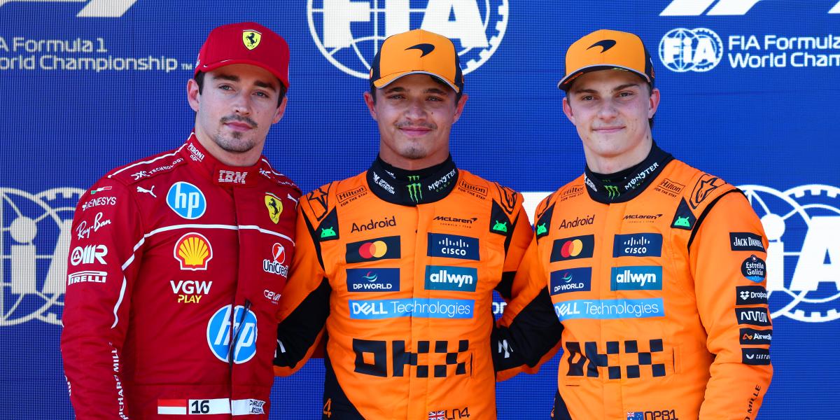 Así queda la parrilla de salida del GP de Austria de F1 2025: varias sorpresas y tensión inicial