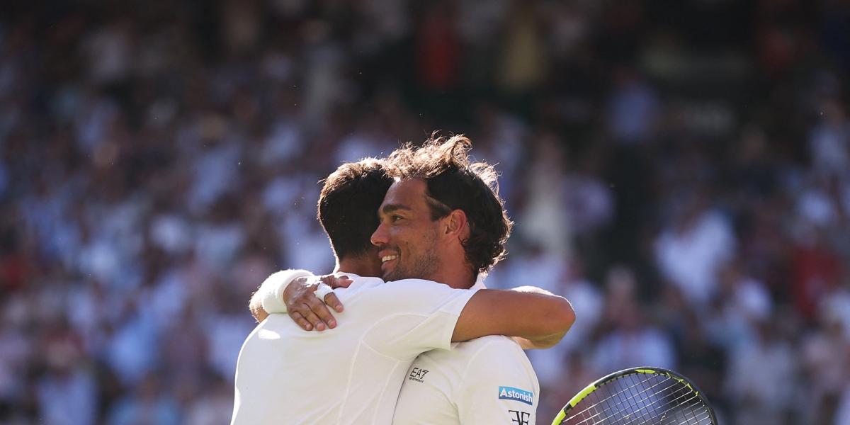 Carlos Alcaraz revela lo que le dijo a un Fognini que acabó llorando en Wimbledon