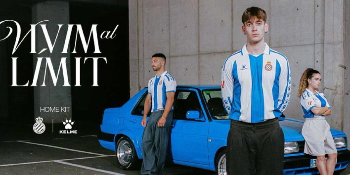 El Espanyol presenta su primera equipación para la temporada 2025-26: una camiseta cargada de simbolismo