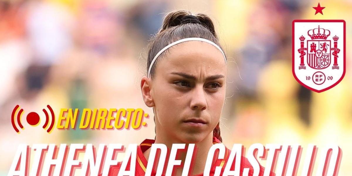 La rueda de prensa de Athenea previa al partido contra Italia, en streaming