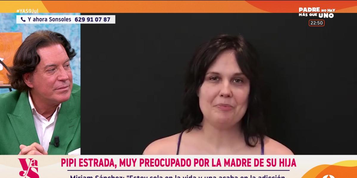 Pipi Estrada revela la situación económica real de Miriam Sánchez tras años apartada de la televisión