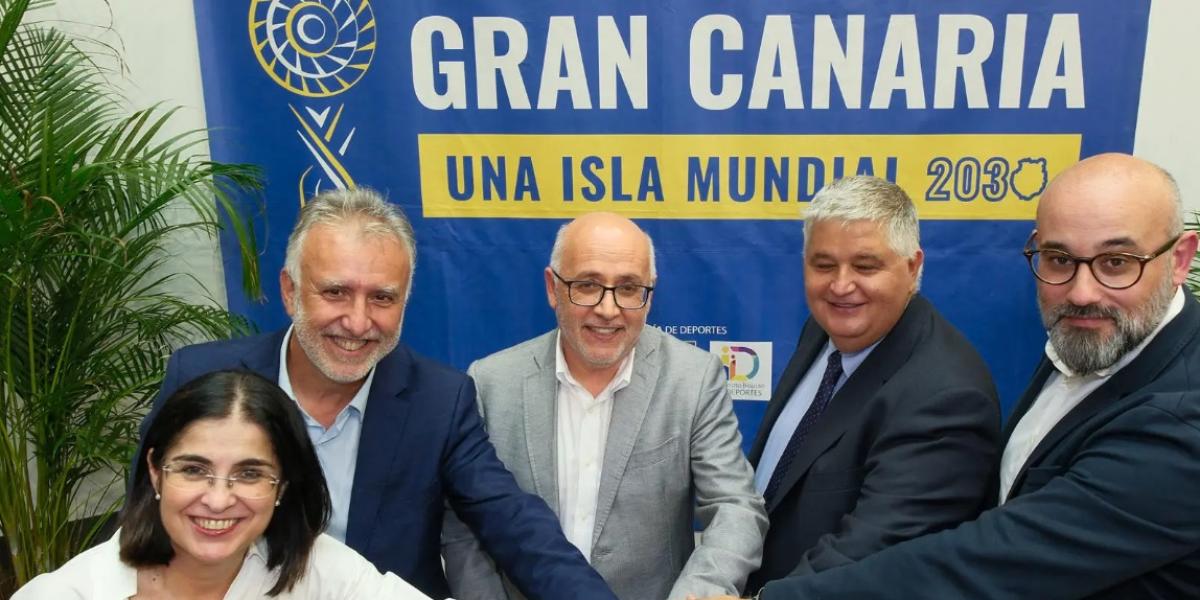 Gran Canaria destaca su vocación atlántica por el Mundial de la FIFA 2030