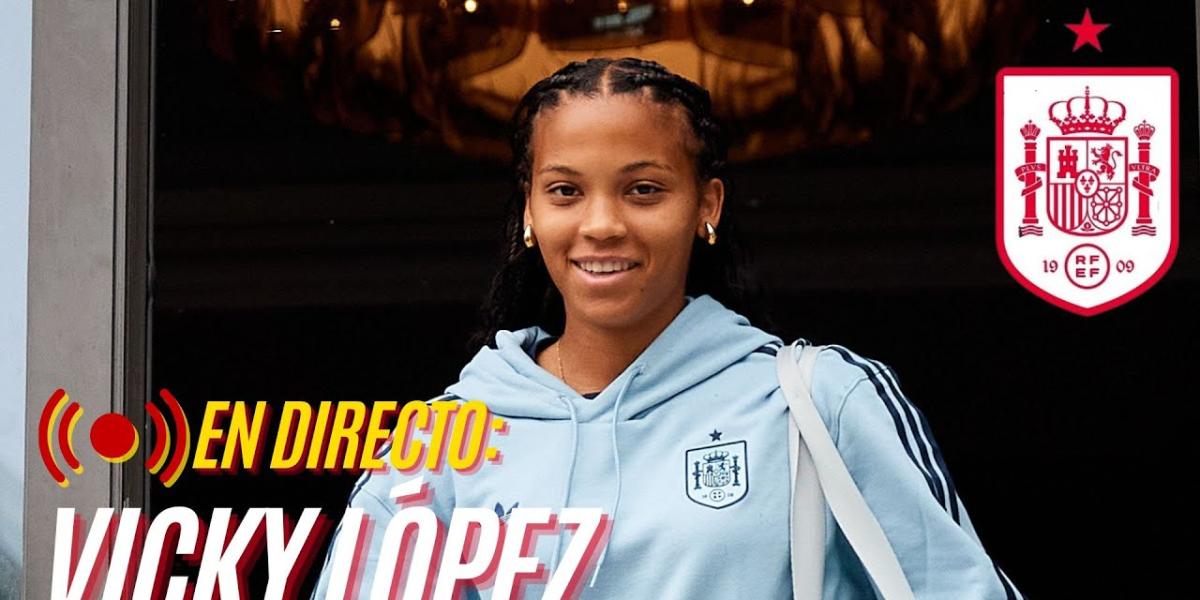 La rueda de prensa de Vicky López tras el pase a semifinales, en streaming