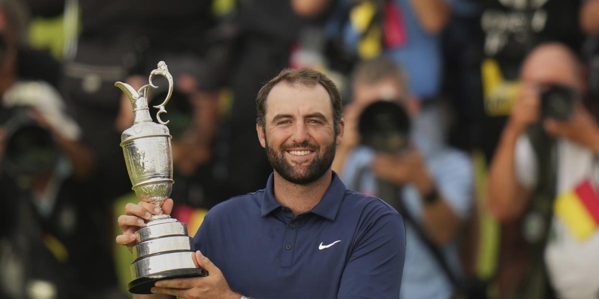 Scottie Scheffler, un elegido que ya tiene el British y que lo quiere todo