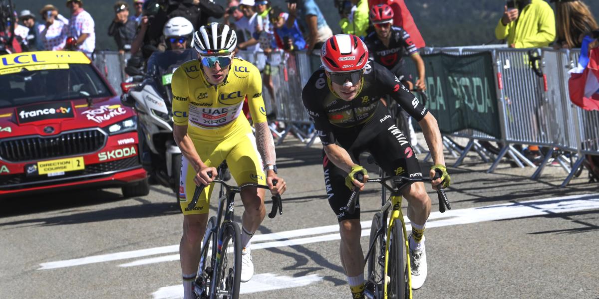 Así queda la clasificación general del Tour tras el triunfo de Paret-Peintre y el nuevo duelo al sol entre Pogacar y Vingegaard en el Mont Ventoux