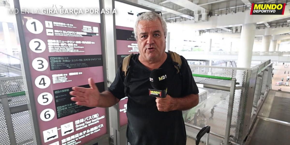 Buscando al Barça en Japón