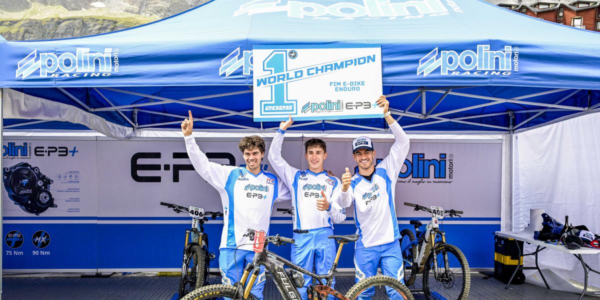 Polini Motori domina el Gran Premio de Italia de Ebike Enduro