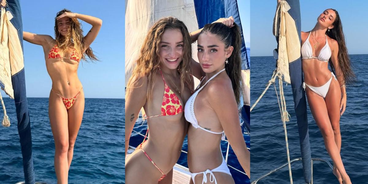 Lola Lolita y Sofía Surferss, espectaculares durante sus vacaciones