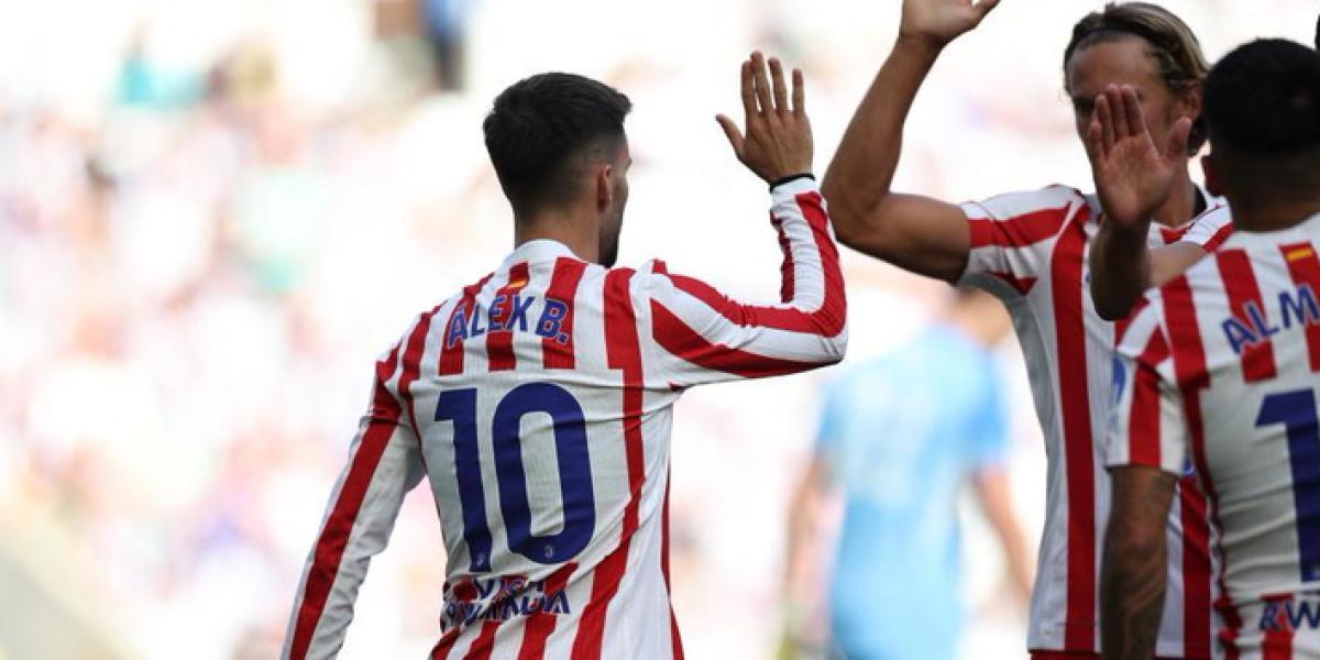 0-2. El Atlético venció, convenció e ilusionó en su última prueba en Newcastle
