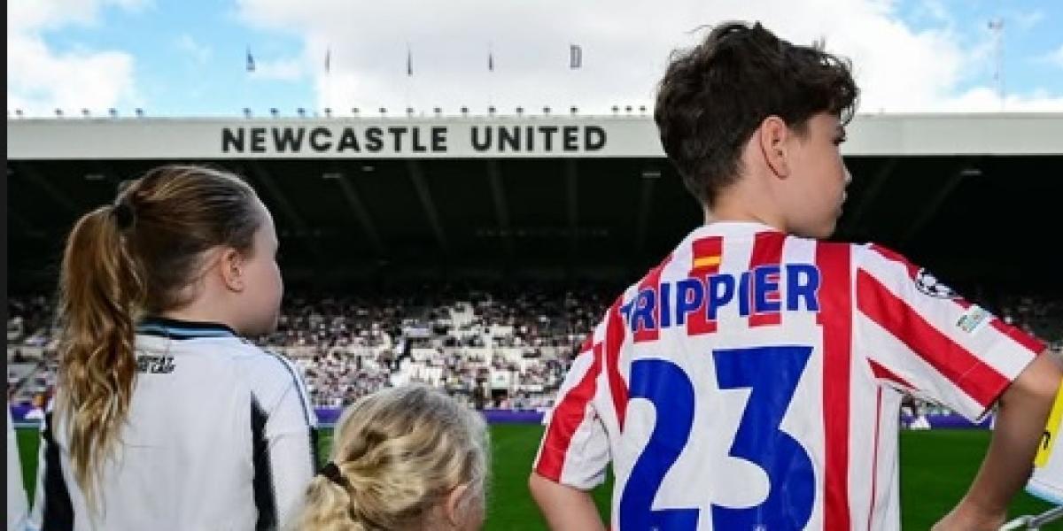 El hijo de Trippier, un atlético más en St. James Park