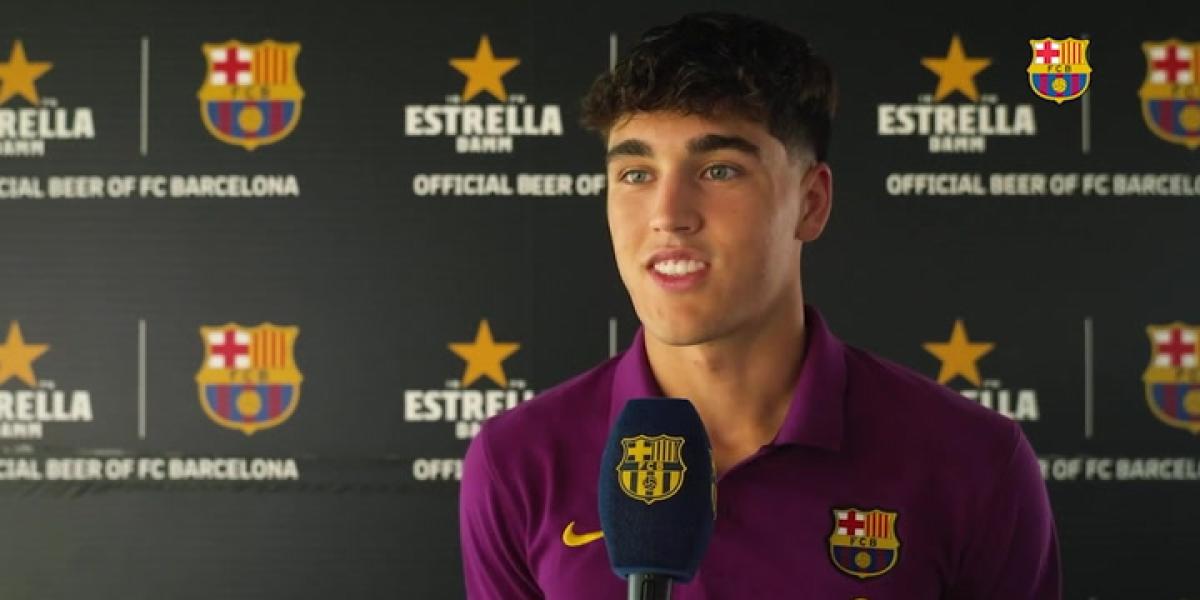 Cubarsí y Balde hablan antes del Gamper