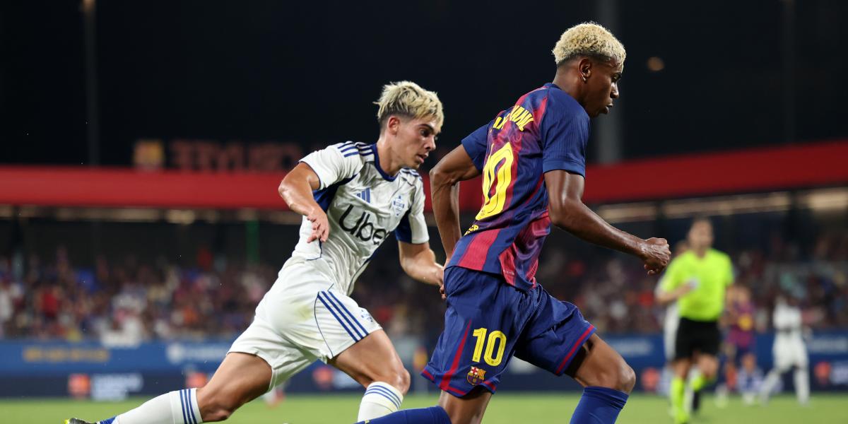 Cuando marcas a Lamine depende más de él que de ti, es increíble