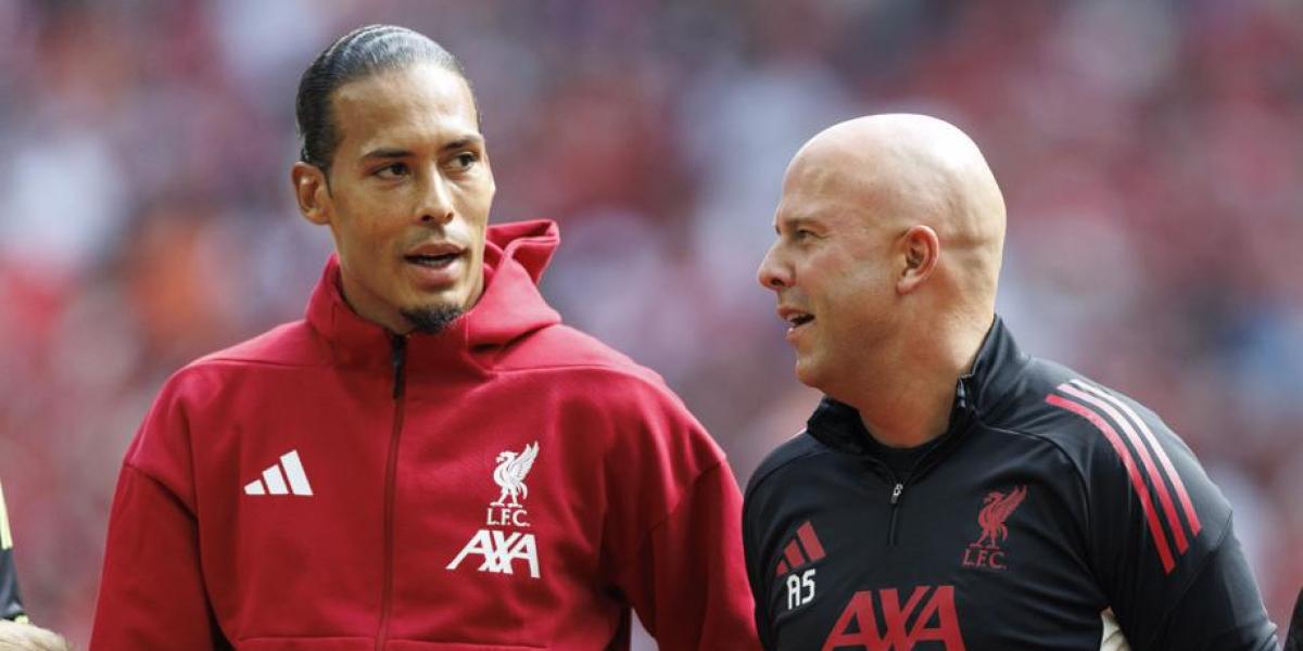 Tensión en el Liverpool: Van Dijk exige fichajes, Arne Slot descarta refuerzos
