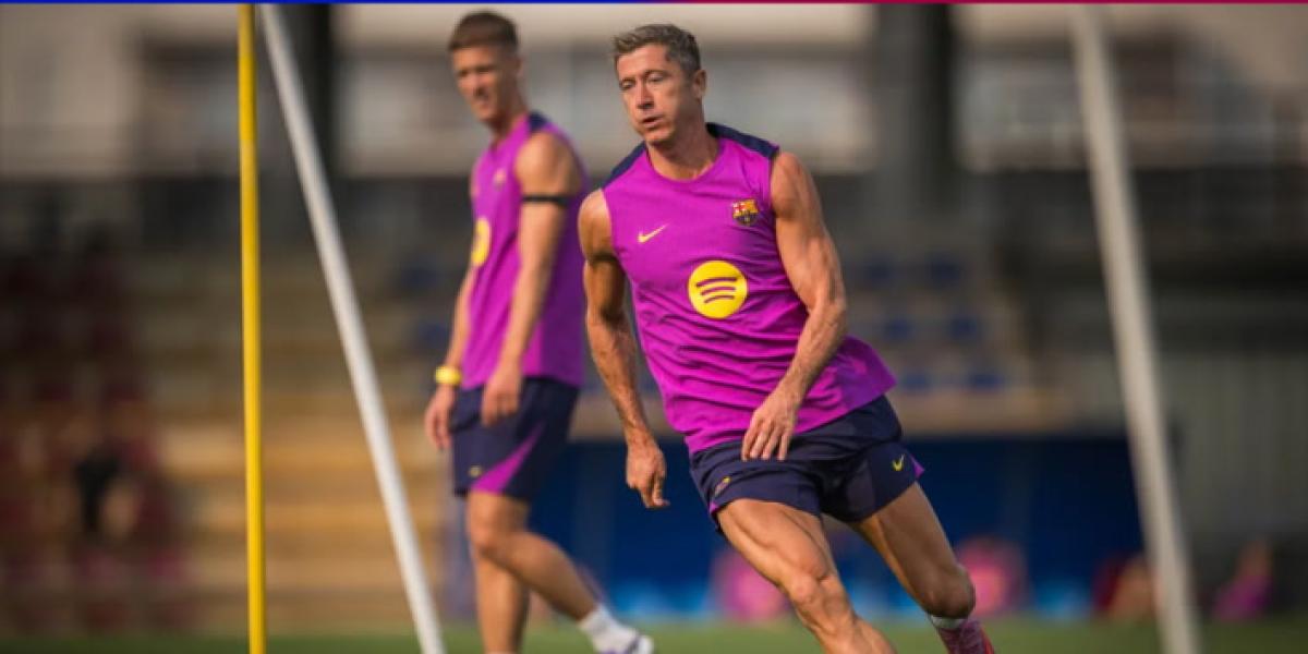 Lewandowski vuelve al grupo y apunta al Levante