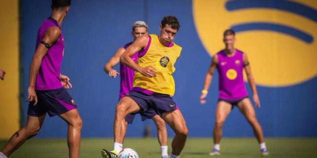 Christensen regresa a los entrenamientos del Barça con la ausencia de Iñaki Peña