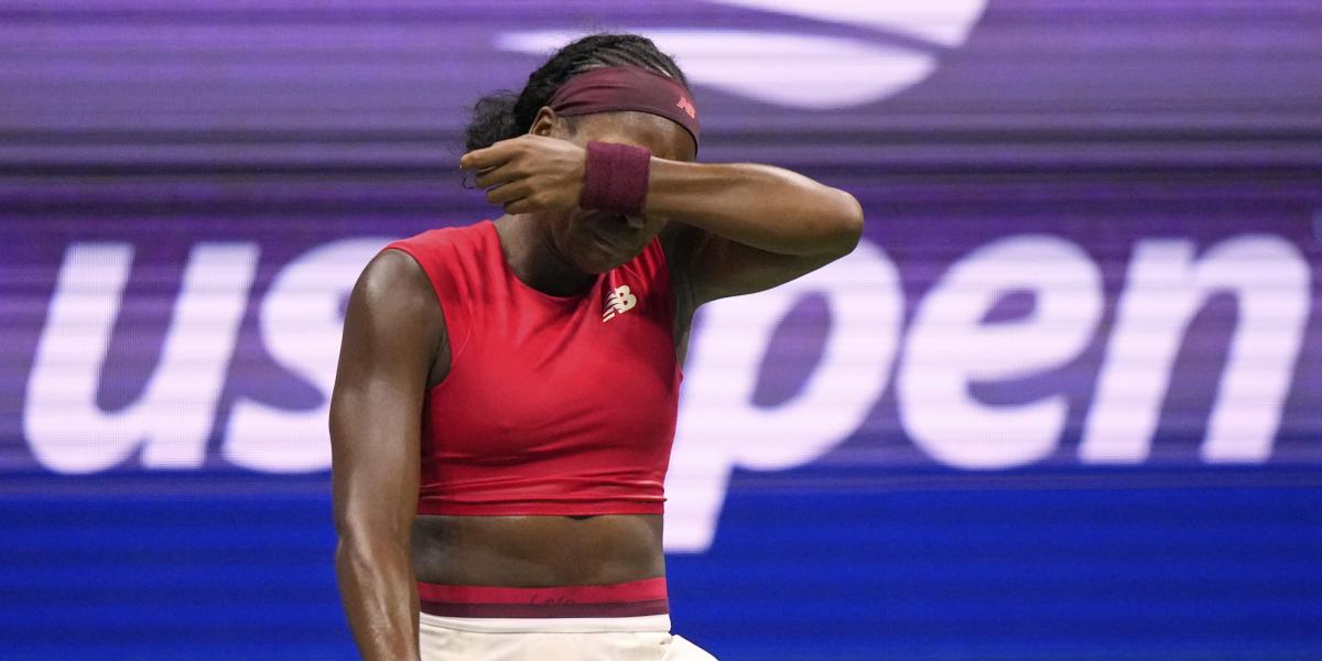 Coco Gauff, de las lágrimas a lucirse ante Simone Biles