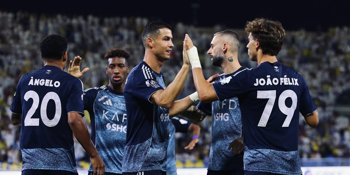 0-5: Joao Félix se luce y Cristiano marca en el debut del Al Nassr