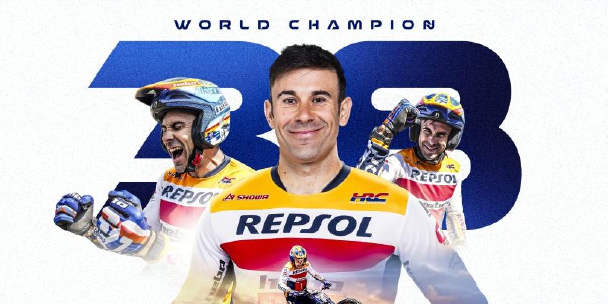 Toni Bou consigue su 38º título mundial y sigue agrandando su legado