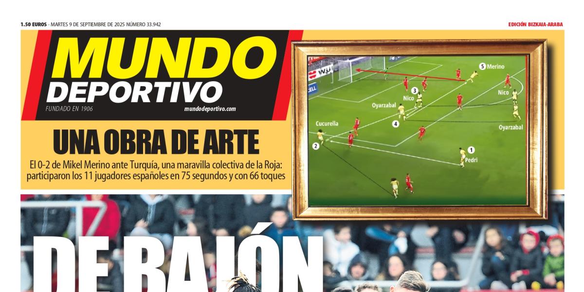 Portada de MD Bizkaia-Araba de hoy martes