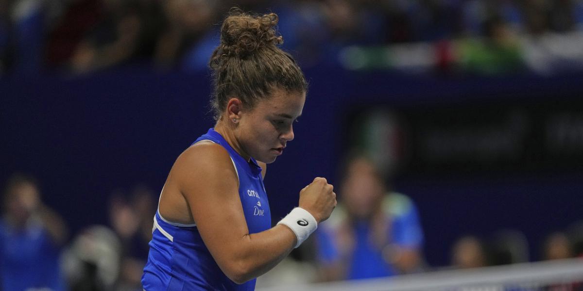Italia-Ucrania, primer enfrentamiento de semifinales de la Copa Billie Jean King