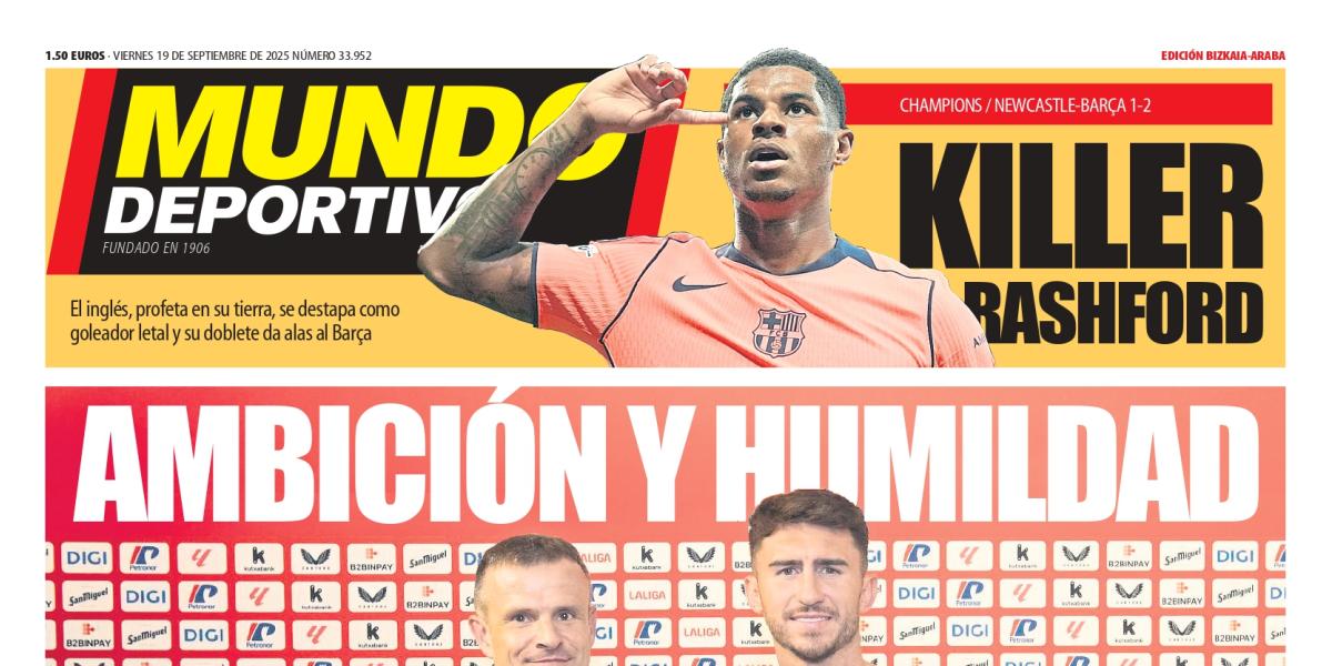 Portada de MD Bizkaia-Araba de hoy viernes