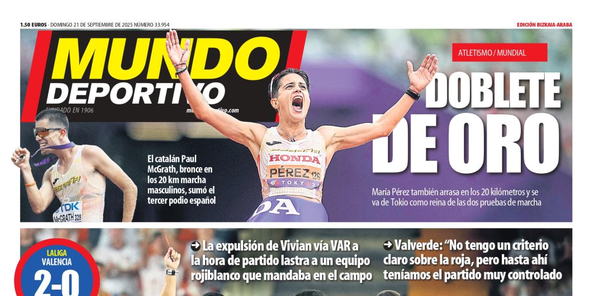 Portada MD Bizkaia-Araba de hoy domingo