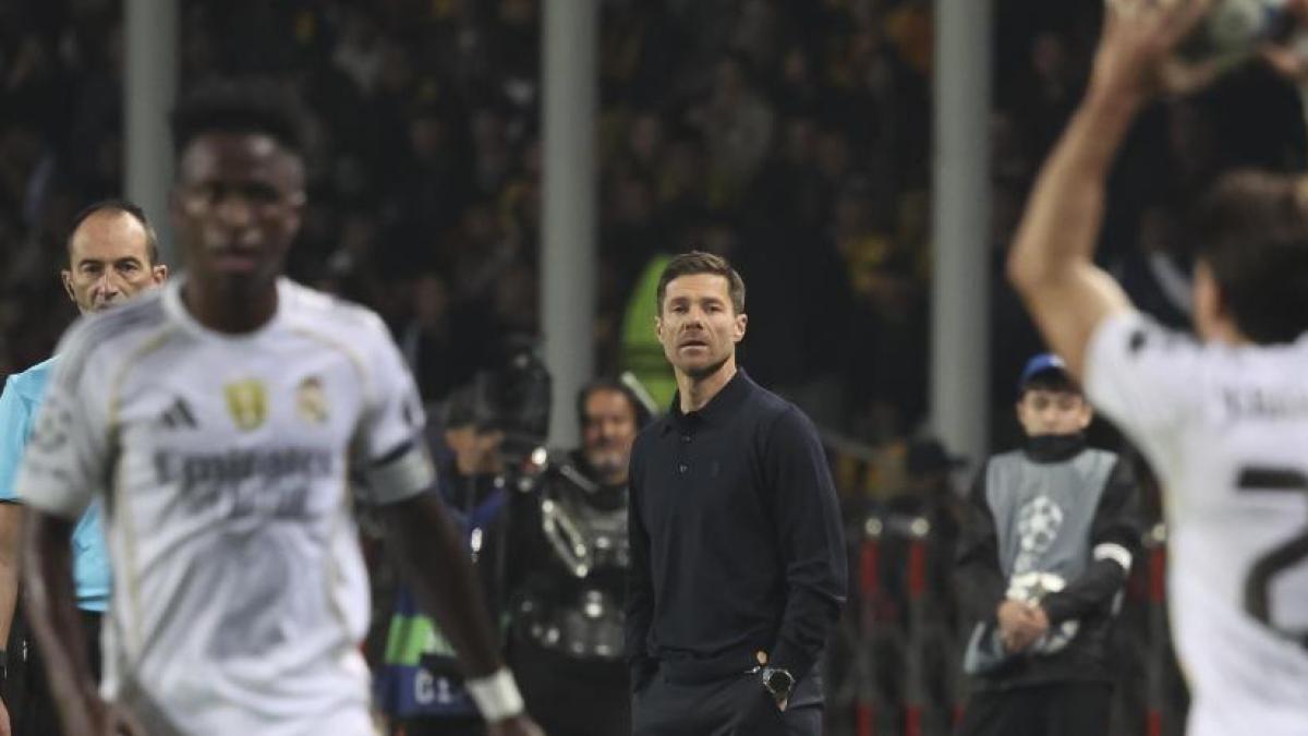 Xabi Alonso y los incendios de Vinicius y Valverde