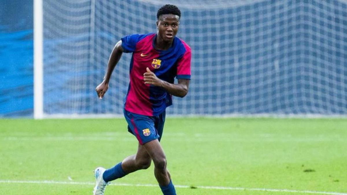 Baba Kourouma, hermano de Ilaix, el diamante del futuro