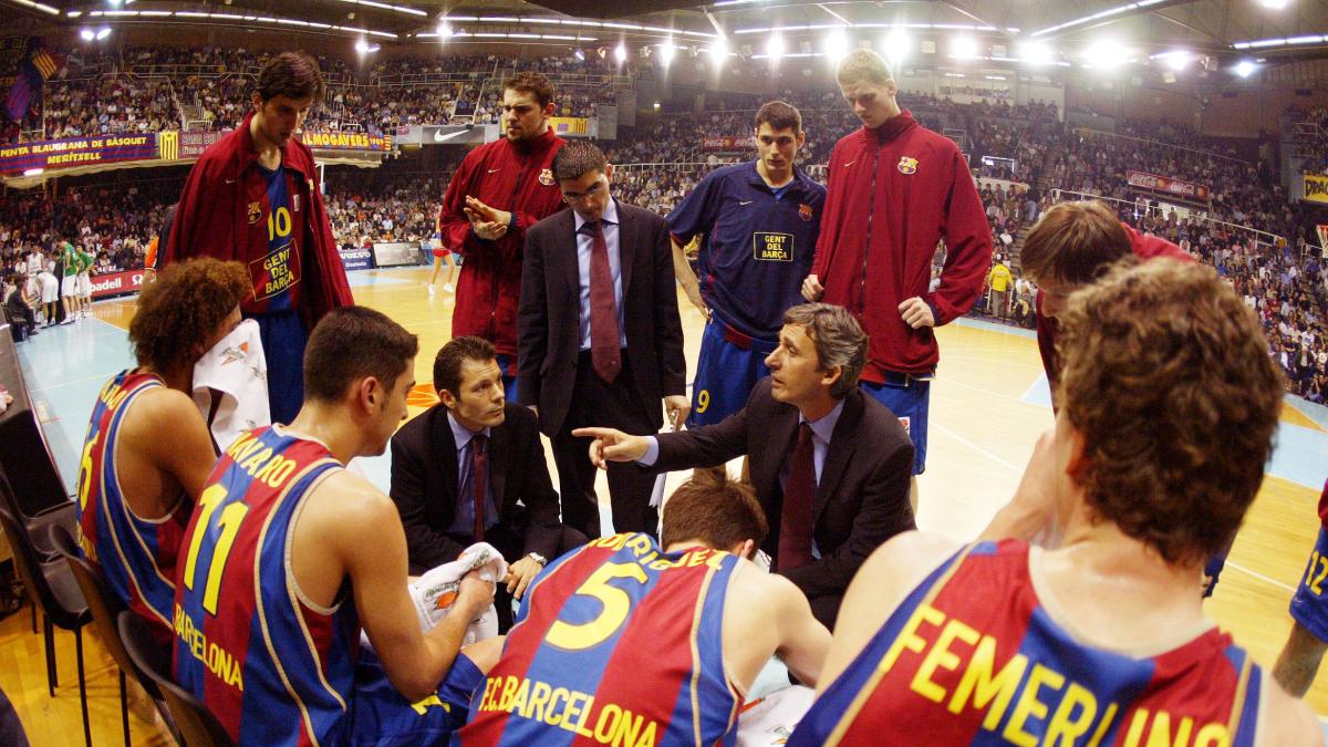 En la primera etapa en el Barça, el objetivo era ganar la Euroliga. En la segunda, no acabar últimos