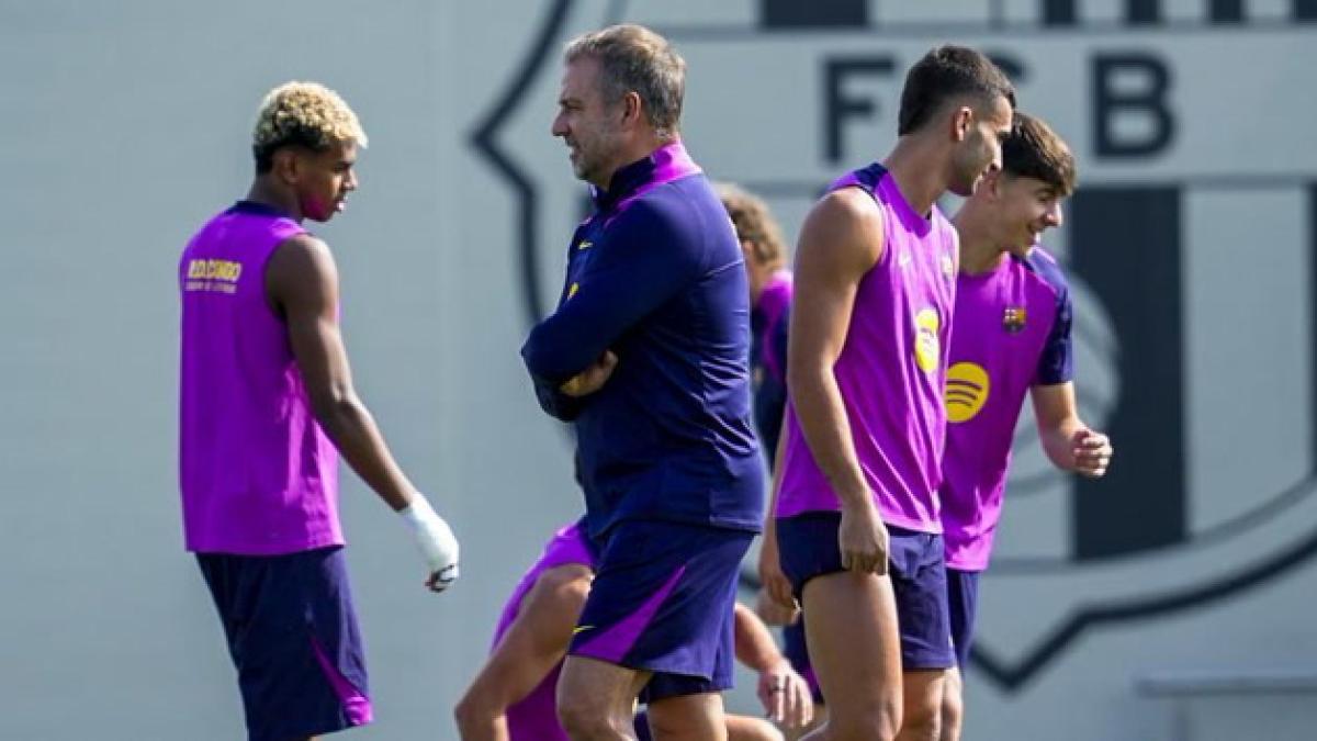 Flick recupera a tres efectivos pensando en el Girona