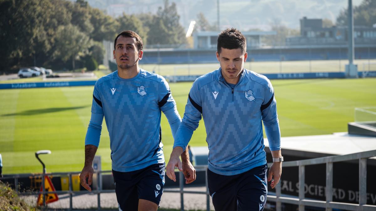 Regresan Oyarzabal, Kubo y Remiro al grupo y Sergio deberá hacer descartes