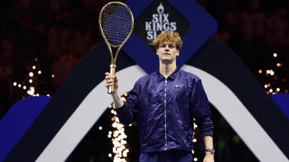 Sinner doblega a Alcaraz (6-2, 6-4) en la final del Six Kings Slam y se lleva los seis millones de dólares
