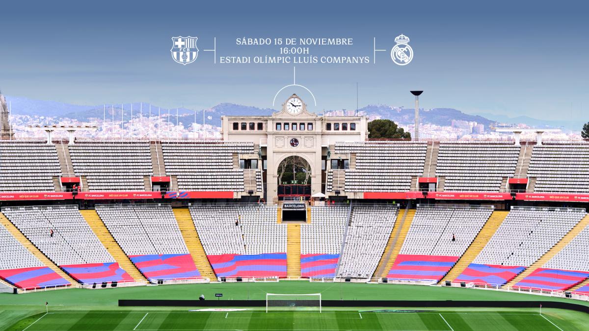 El Clásico femenino, en Montjuïc