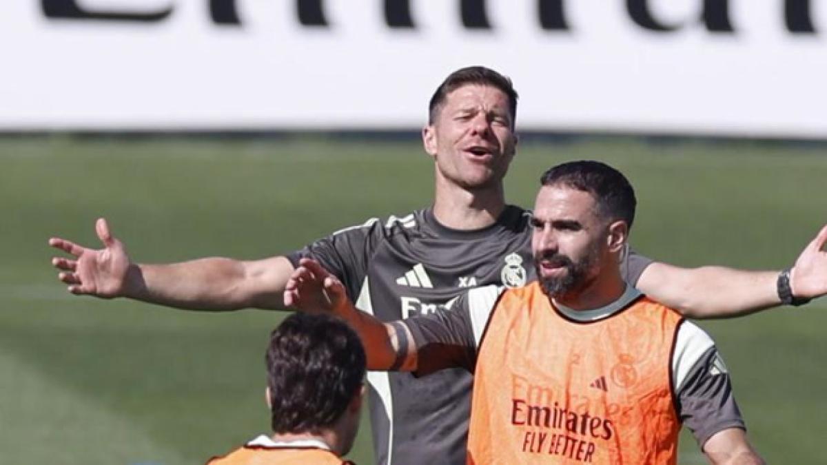 Carvajal da la sorpresa en Valdebebas