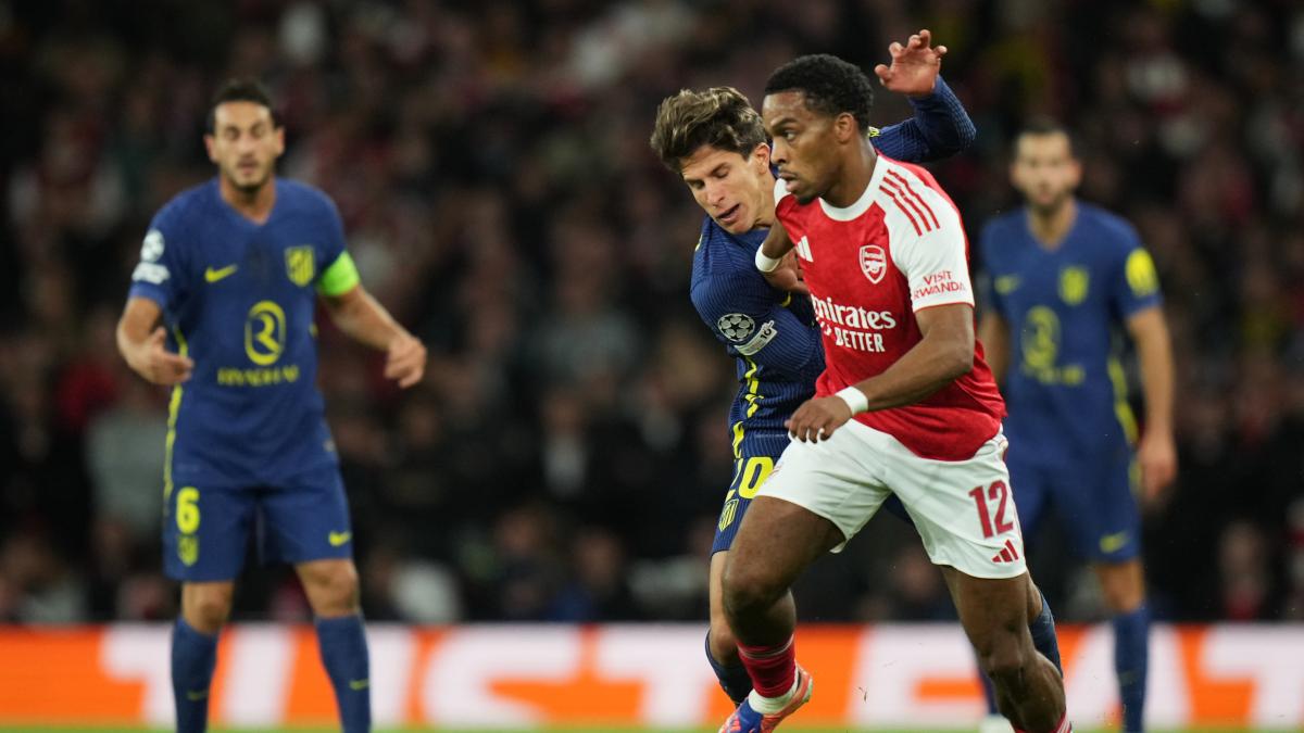 Arsenal - Atlético, en imágenes