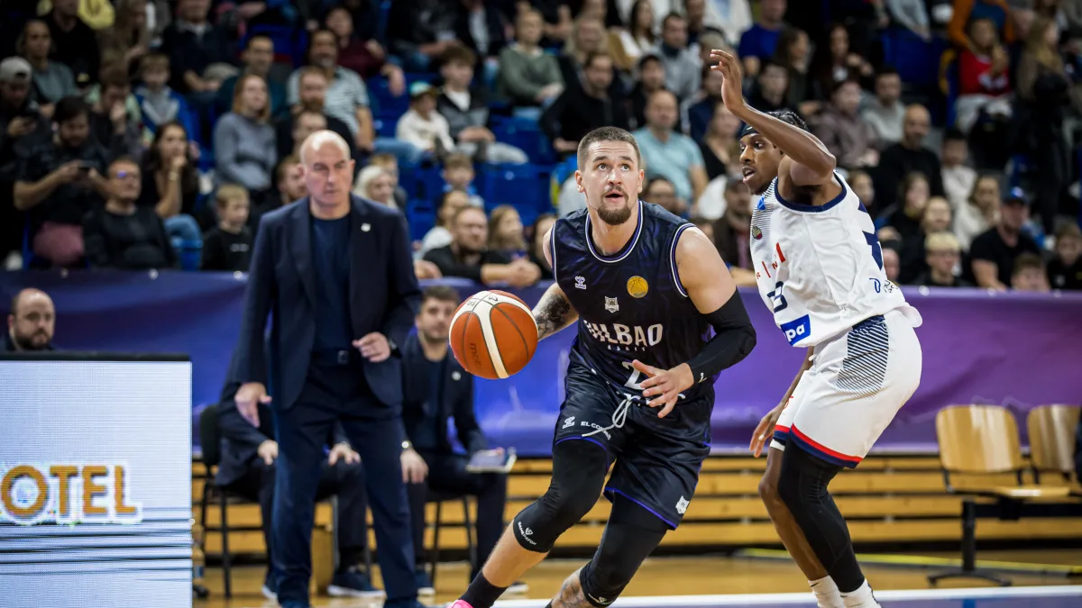 Una noche de récord para Bilbao Basket tras ganar por...¡54 puntos!
