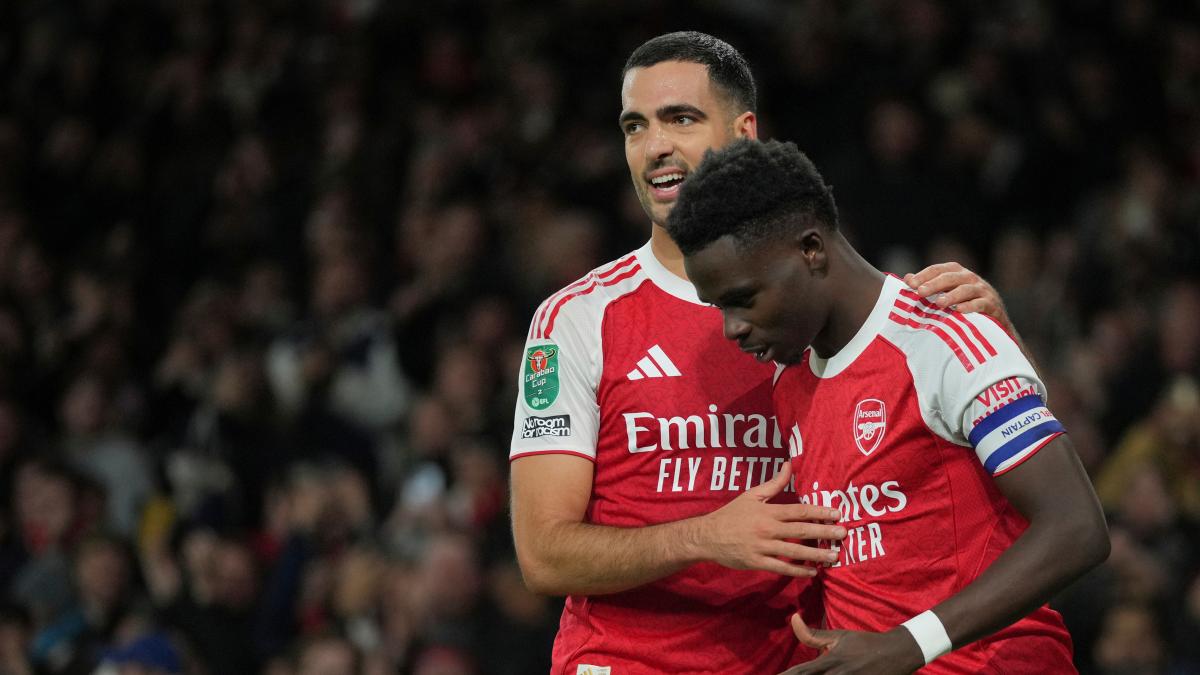 2-0: Taconazo exquisito de Merino en la clasificación del Arsenal