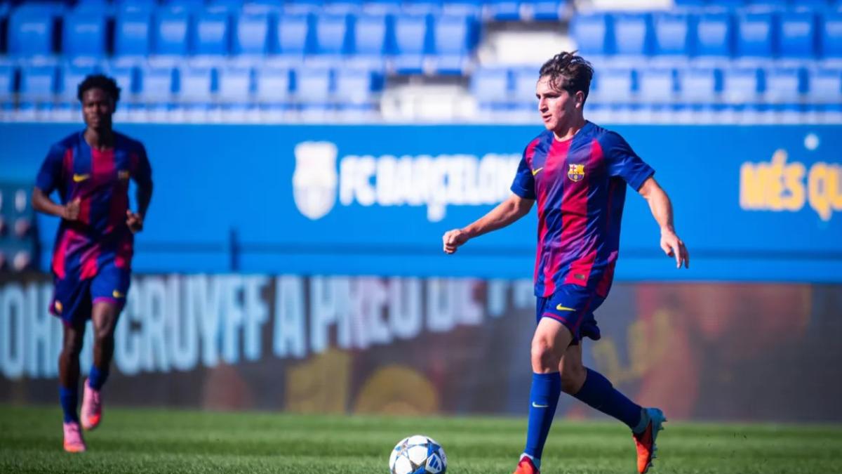 Horario, canal y dónde seguir el Brujas - FC Barcelona de la UEFA Youth League de fútbol