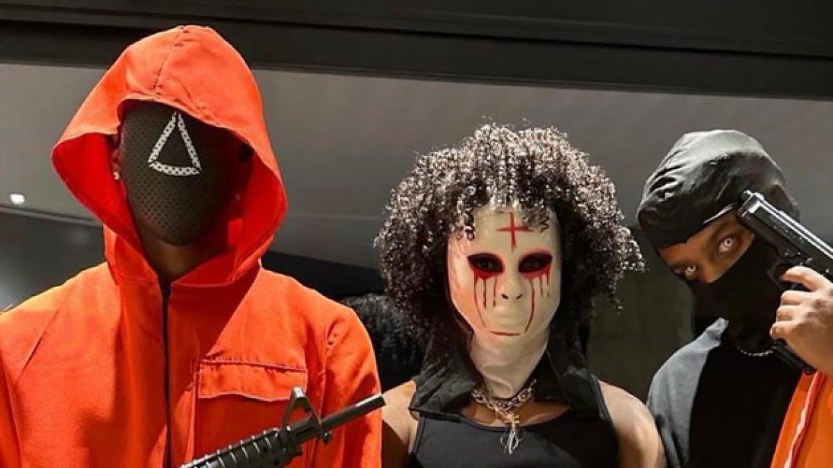 Lamine, Lewandowski y Balde se apuntan a Halloween