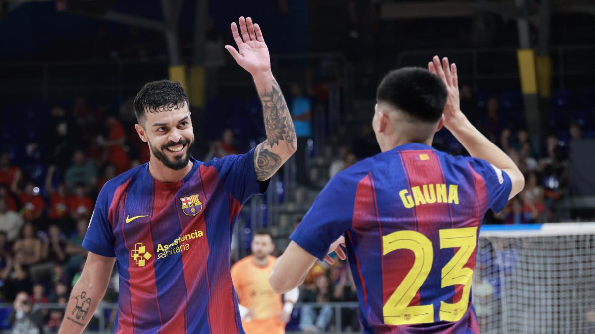 Canal y horario del ElPozo Murcia - Barça: dónde ver por TV el partido de fútbol sala