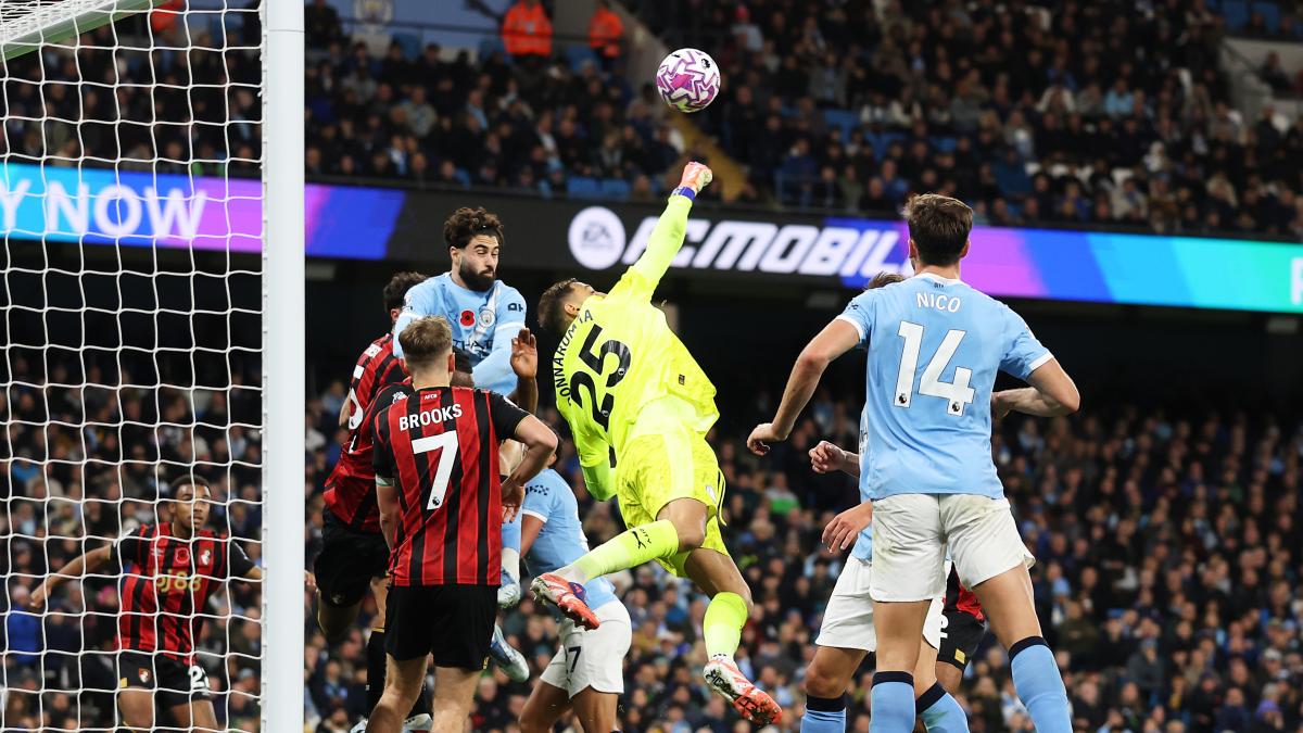 ¡Vaya error de Donnarumma! Este es el gol del Bournemouth de Iraola