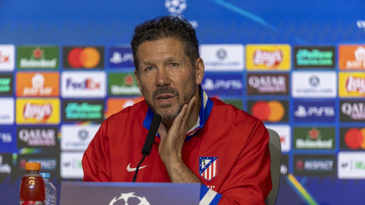 Simeone: ¿Baena? Lo está haciendo muy bien pero todo lo que trajo lo podemos hacer mejor