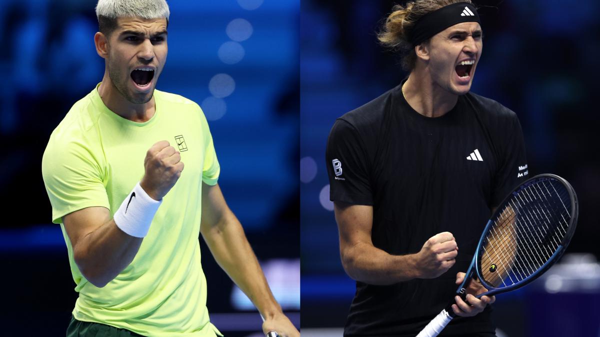 Alcaraz y Zverev triunfan en las ATP Finals: resumen de hoy, resultados y horarios